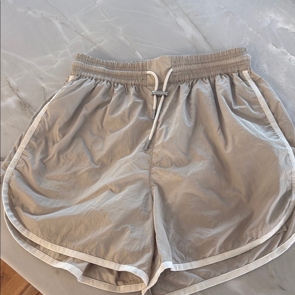 Light Gray Athletic Shorts